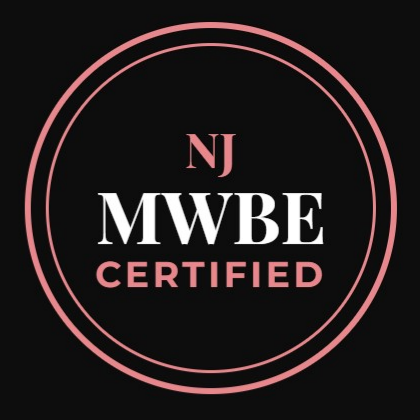 NJ MWBE Certified badge from Obsidian Rising’s capability statement